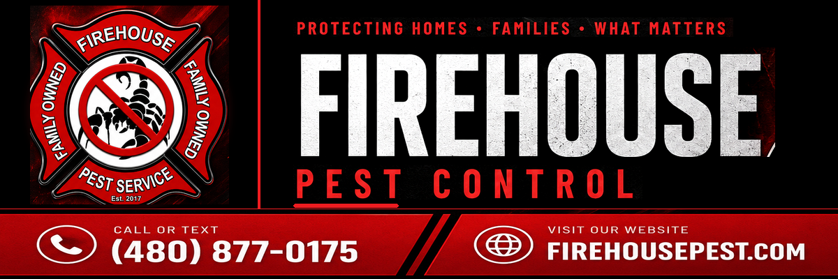 Fire House Pest Control Services brand banner