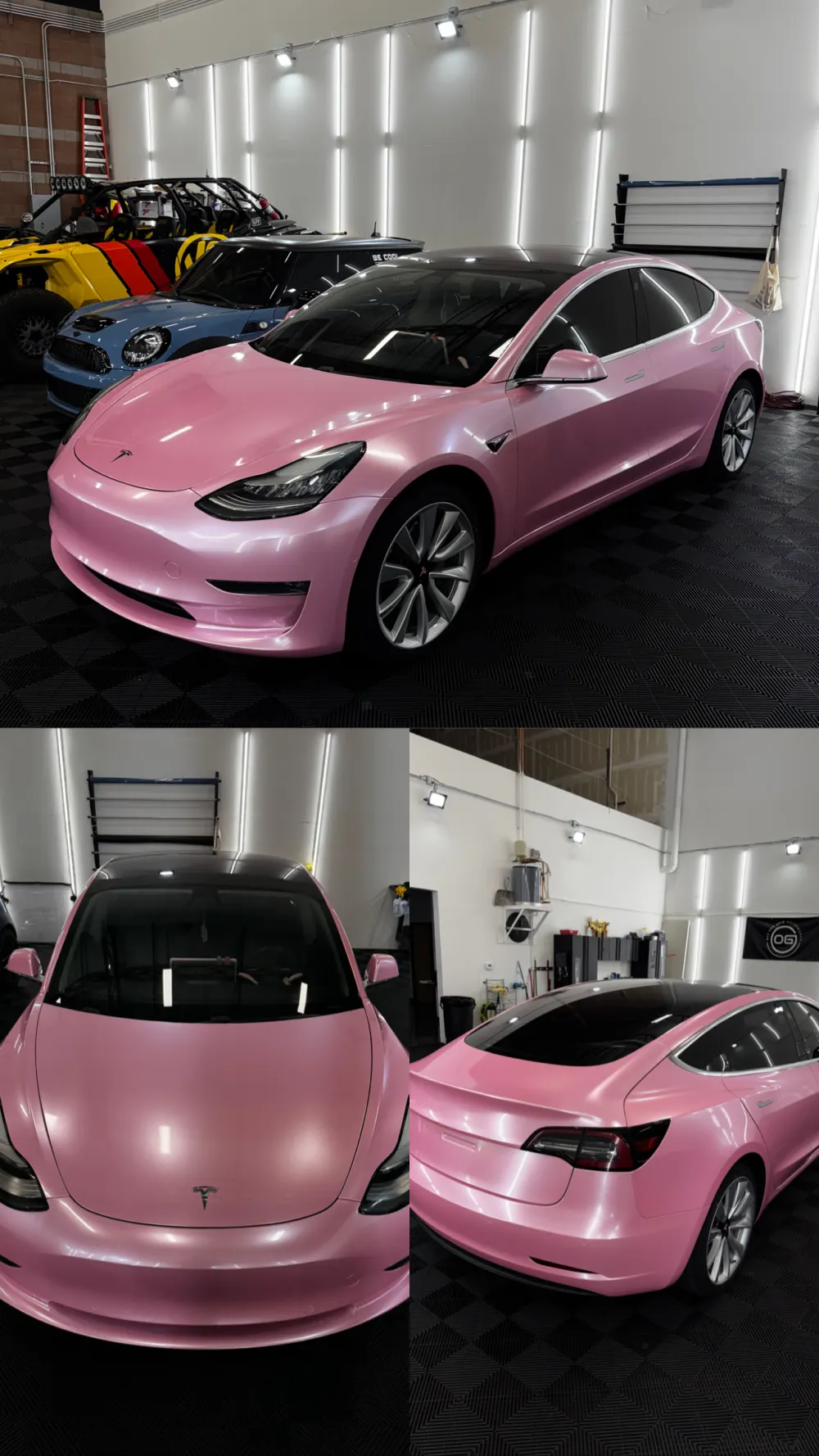 Tesla: full color wrap